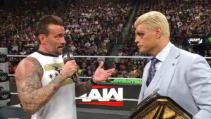 WWE Teases Rivalry Between Cody Rhodes and CM Punk on Raw