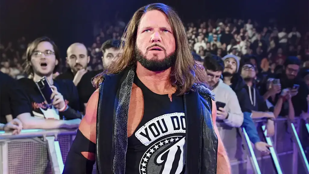 AJ Styles discute com fã que lhe critica por se aposentar sem lutar na AEW