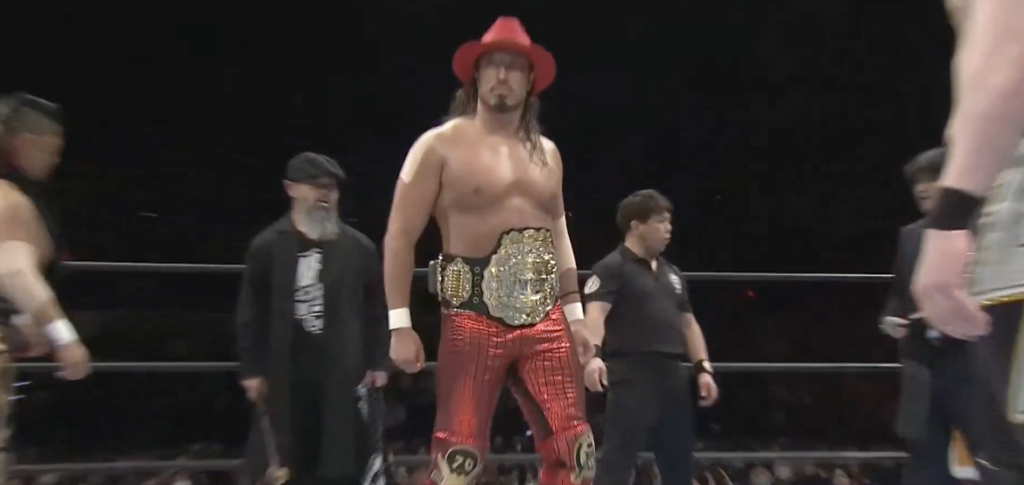 NJPW retorna com o IWGP Heavyweight Championship no New Year Dash