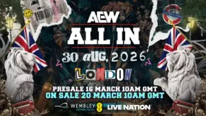 AEW já vendeu mais da metade dos ingressos para o All In London 2026
