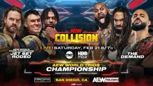AEW Collision (21/02/2026) – Cobertura e resultados!
