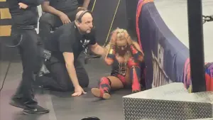 Penelope Ford se lesionou no último AEW Dynamite