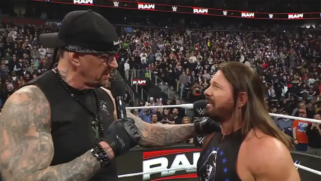 The Undertaker e AJ Styles