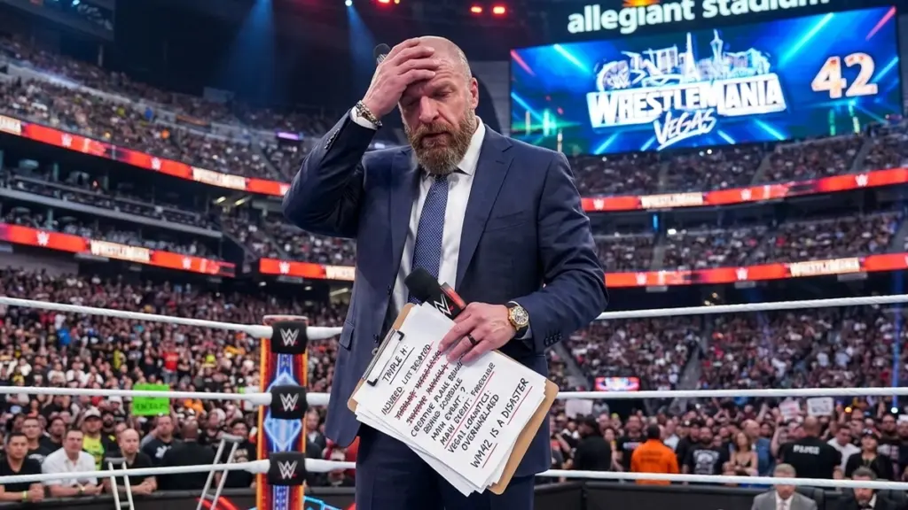 Executivos da WWE estão em "pânico" devido a WrestleMania 42