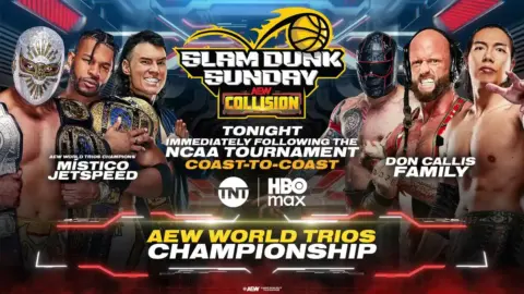 AEW Collision “Slum Dunk” (22/03/2026) – Cobertura e resultados!