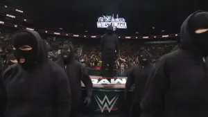 Seth Rollins lidera grupo de mascarados no WWE RAW