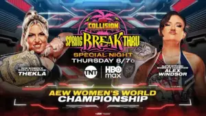 AEW Collision “Spring Break Thru” (16/04/2026) – Cobertura e resultados!