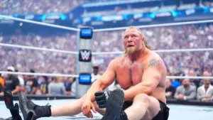 É fake que Brock Lesnar foi processado pela TKO após a WWE WrestleMania 42