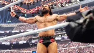 Drew McIntyre emite declaração após ser cercado com a família por fãs na WWE WrestleMania 42
