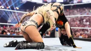 Stephanie Vaquer e Liv Morgan lutaram lesionadas na WWE WrestleMania 42