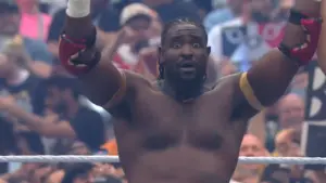 Oba Femi derrota Brock Lesnar em combate histórico na WWE WrestleMania 42