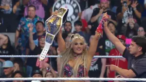 Tiffany Stratton conquista o WWE Women’s United States Championship
