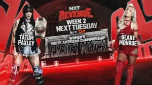 WWE faz grandes anúncios para a segunda noite do NXT Revenge