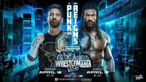 WWE WrestleMania 42 – Noite 2 – Cobertura e resultados!