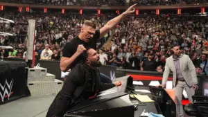 WWE definiu combate entre Gunther e Seth Rollins poucos dias antes do anúncio oficial